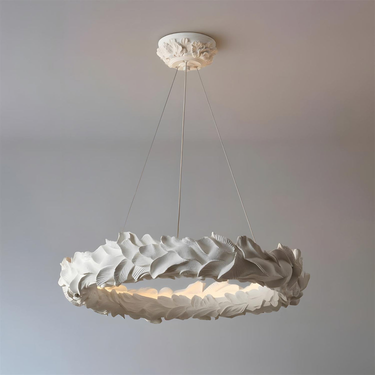 Oreloaria candelabru, în formă de inel