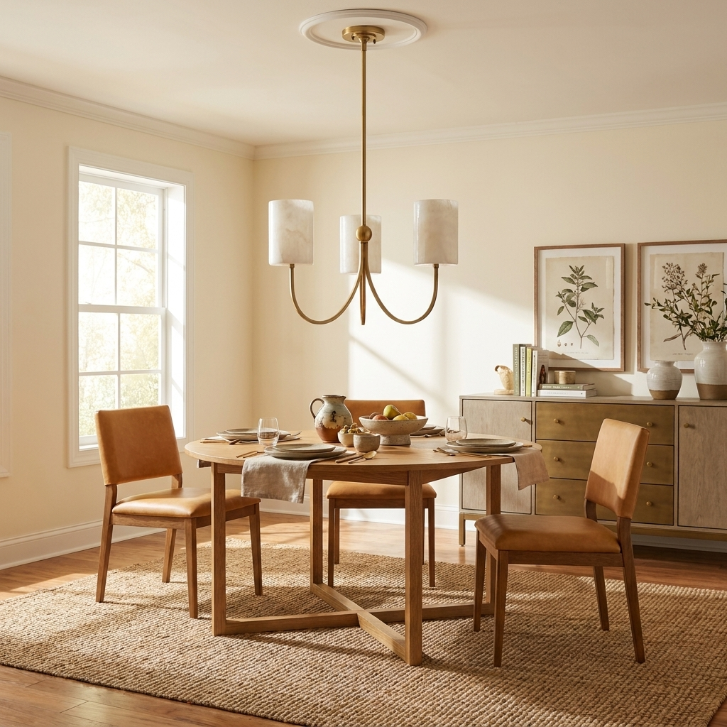 Tarrowhurst Candelabru din alabastru