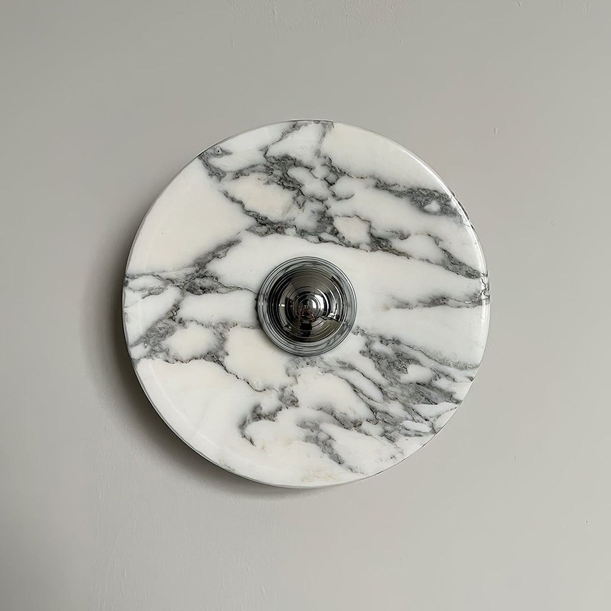 Aplică de perete din marmură disc LED luminiere modernă multiple culori