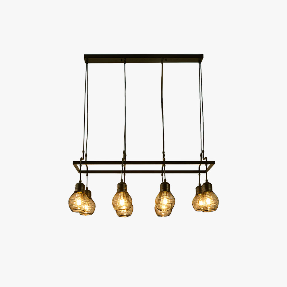 Silva Vintage Long Multihead candelabru pentru sufragerie/bar/cameră de zi