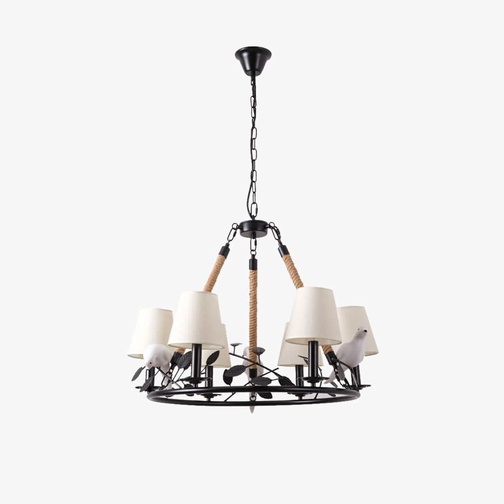 Epoch candelabru LED Vintage metal negru living/Cameră de Dormit