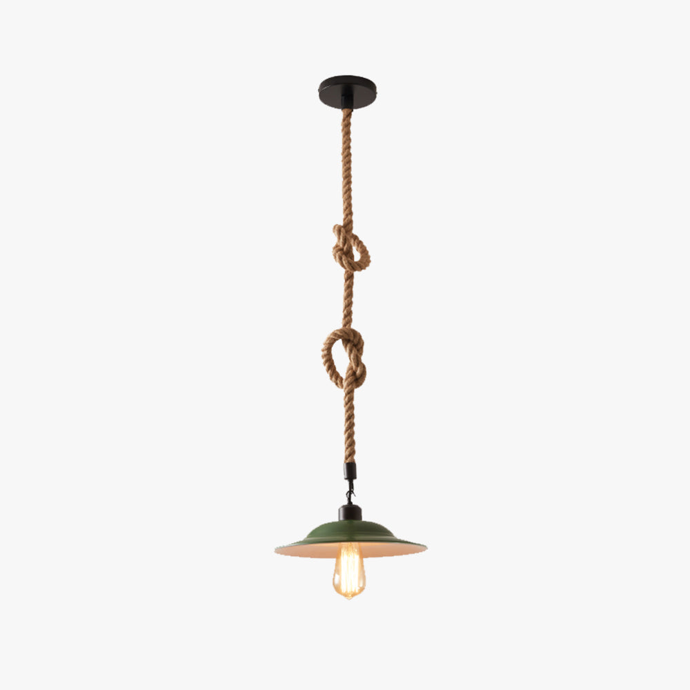 Epoch Vintage LED lampă suspendată Verde metal Sufragerie/Cameră de dormit