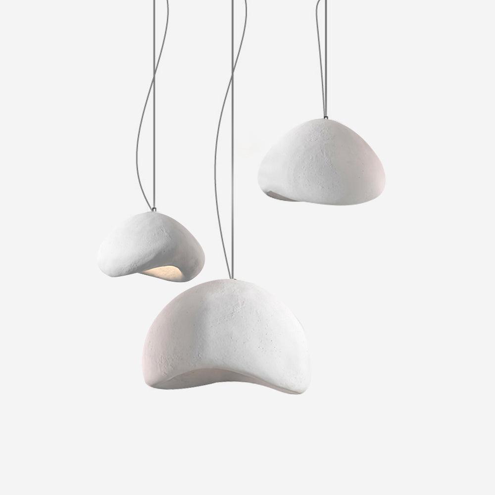 Candelabru Wabi-Sabi Pebble Cluster Form Organic minimalist Artistic