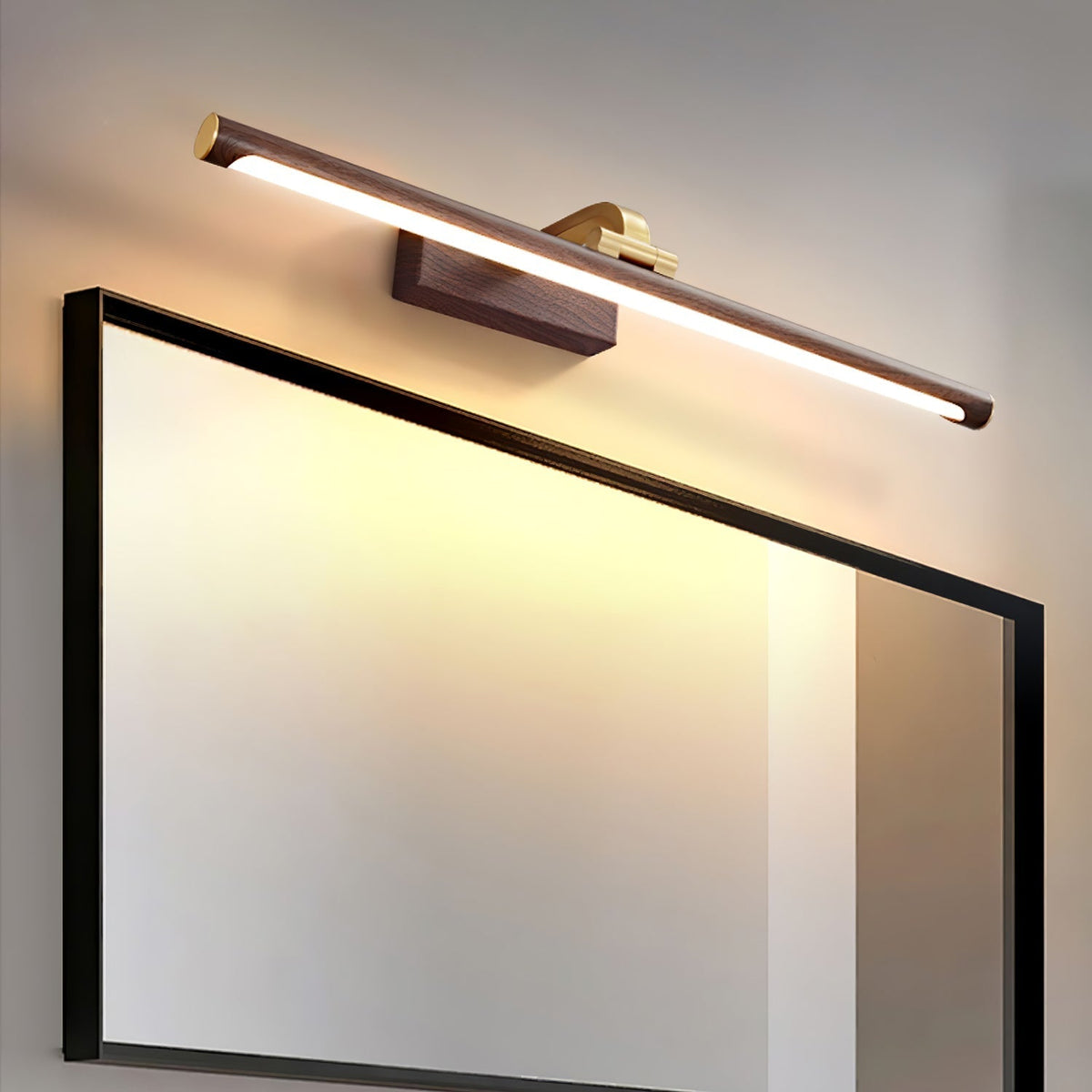 Tevelo aplică de perete minimalistă din alamă