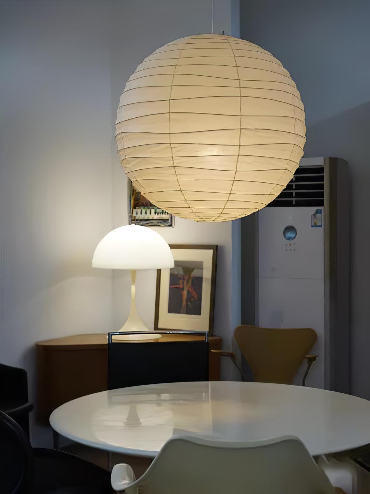 Lunalora lampă suspendată din hârtie, vintage