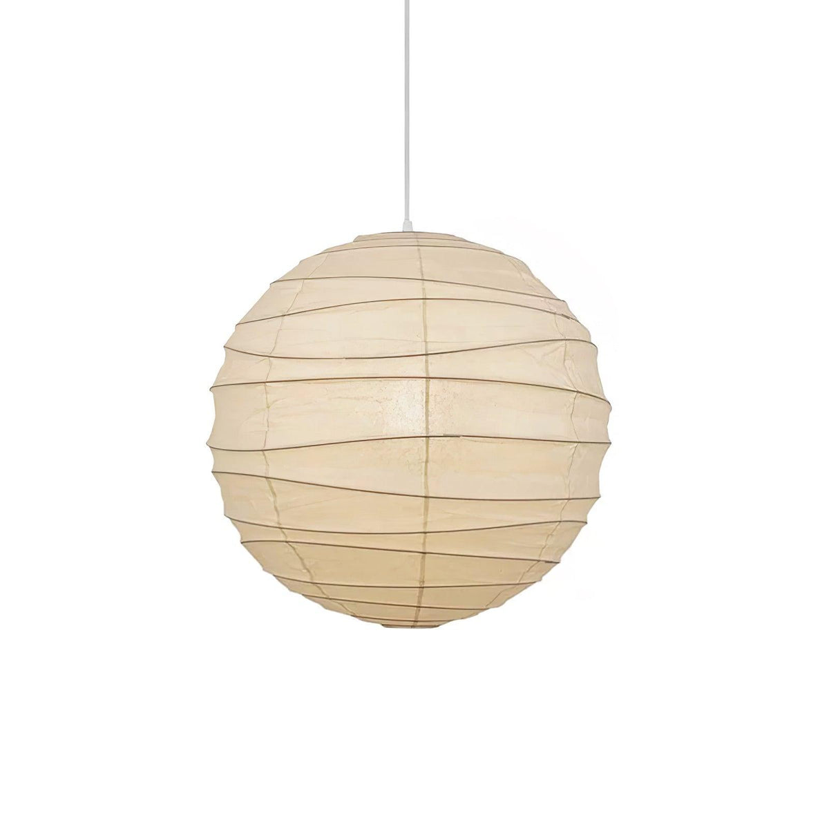 Lunalora lampă suspendată din hârtie, vintage