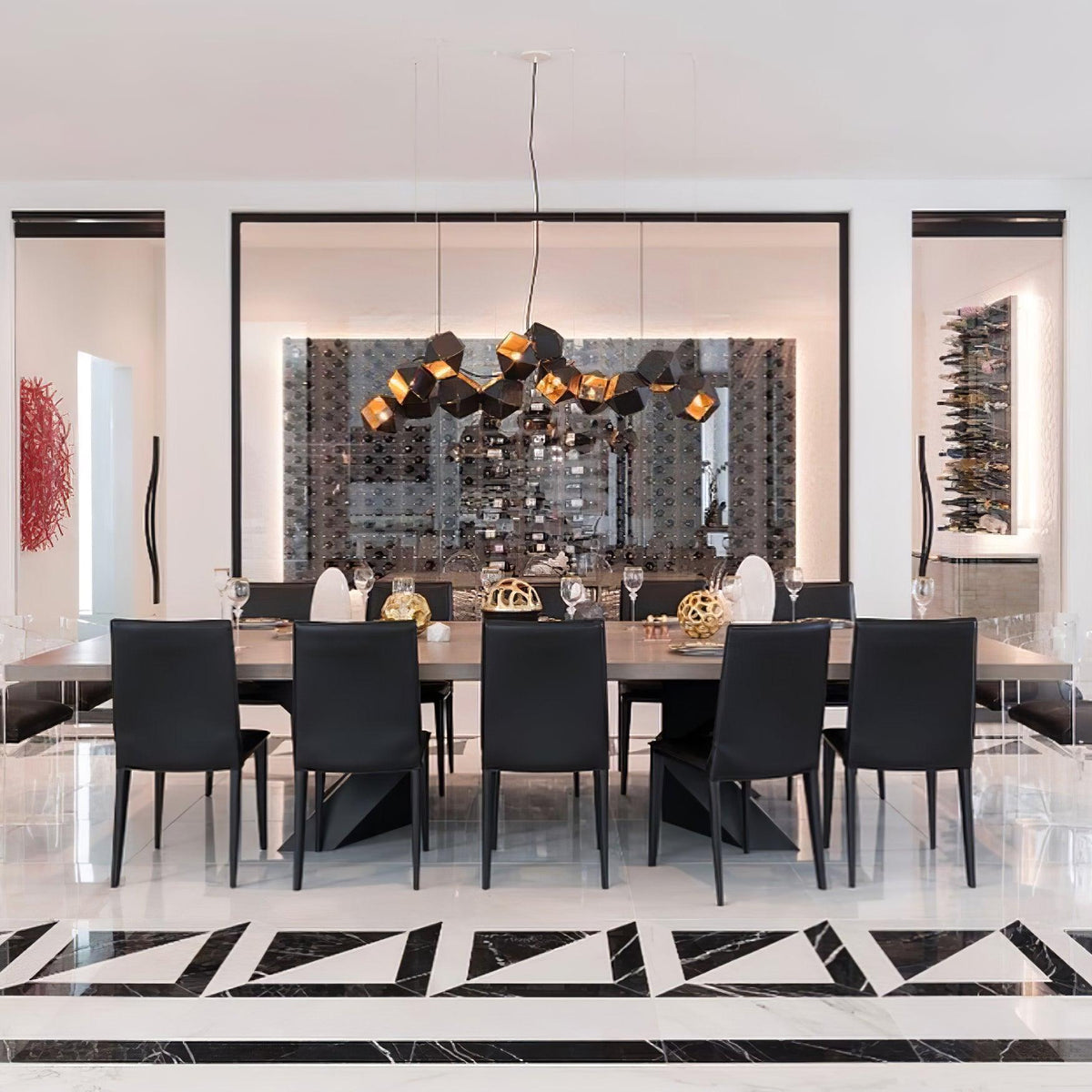 Civ candelabru, geometric, modern