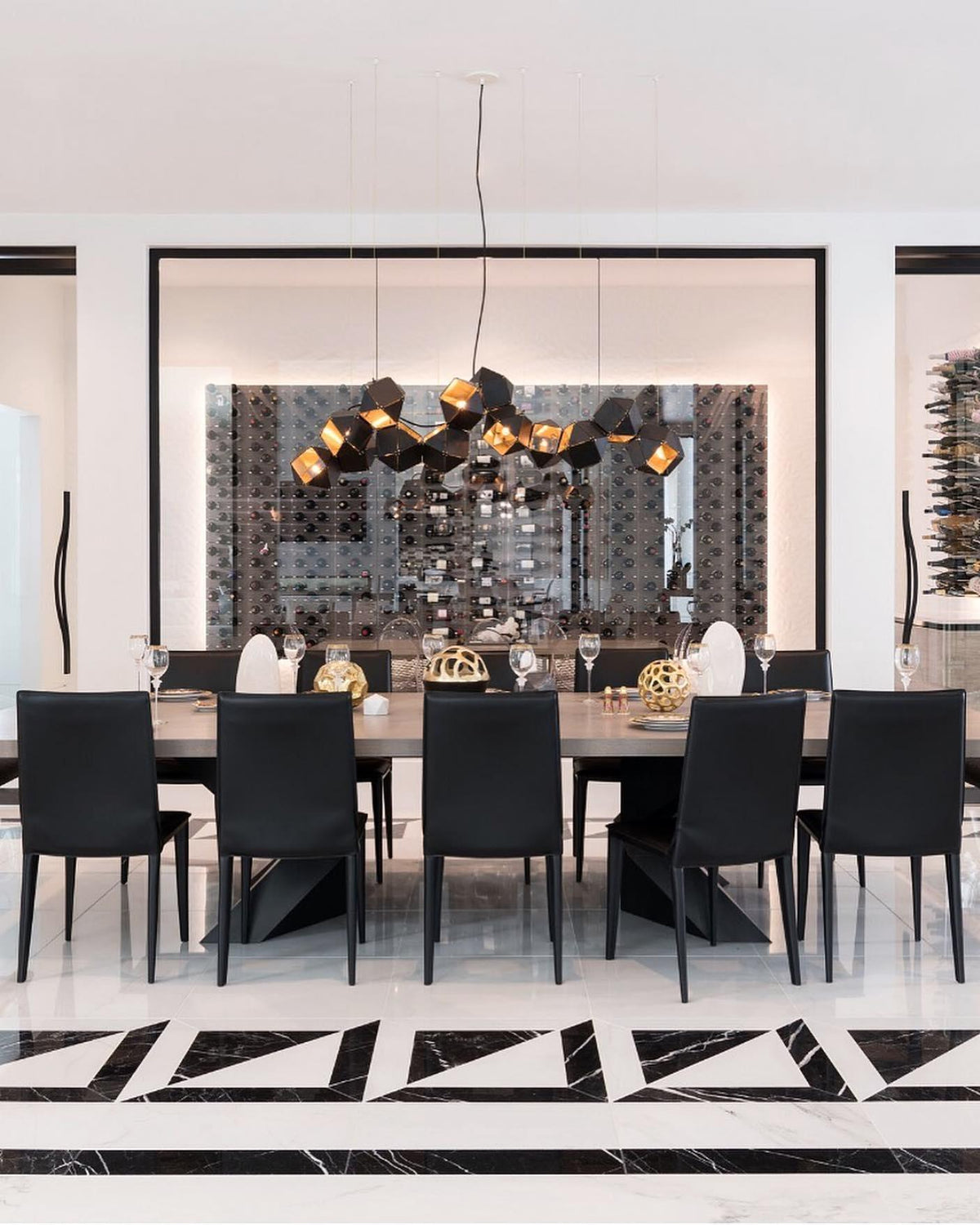 Civ candelabru, geometric, modern
