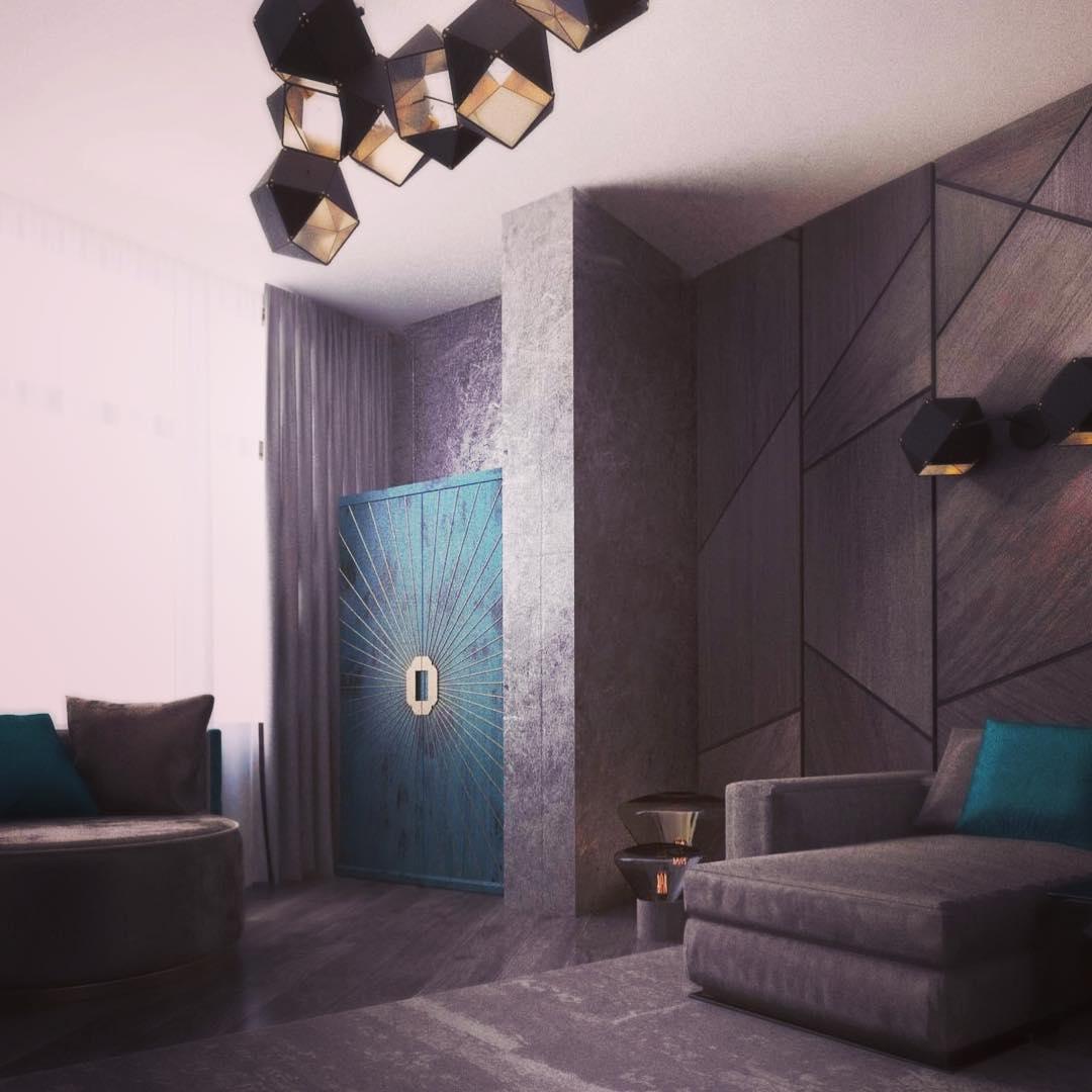Civ candelabru, geometric, modern