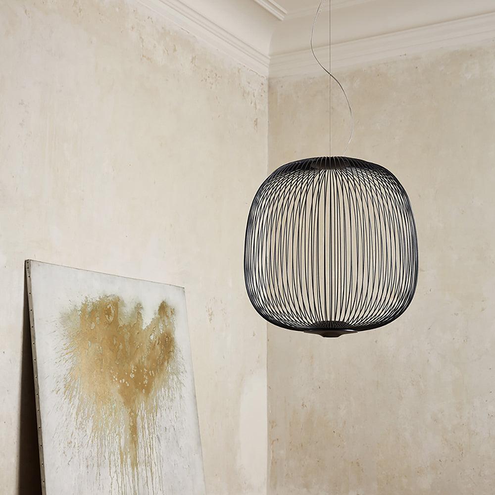 Lumio Lightweight Spokes Cage lampă suspendată