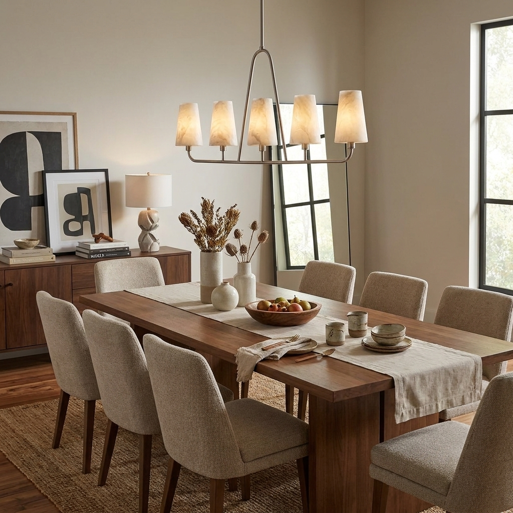 Jarrowmere candelabru din alabastru