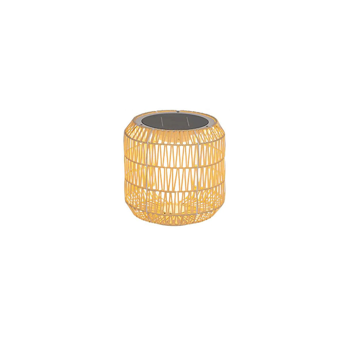 Lampă suspendată din ratan natural exterior