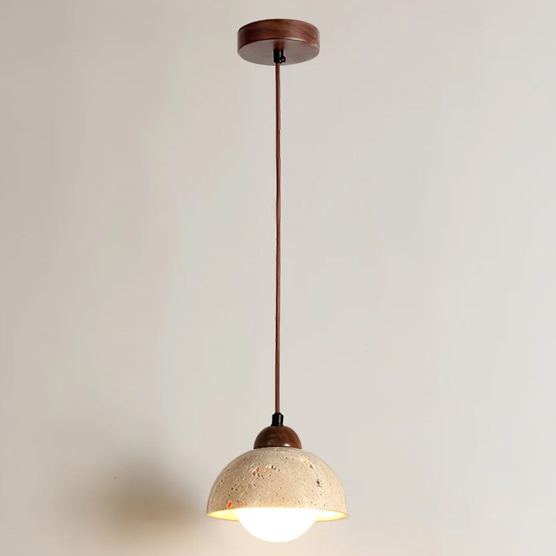Seroaya lampă suspendată candelabru din travertin în stil modern