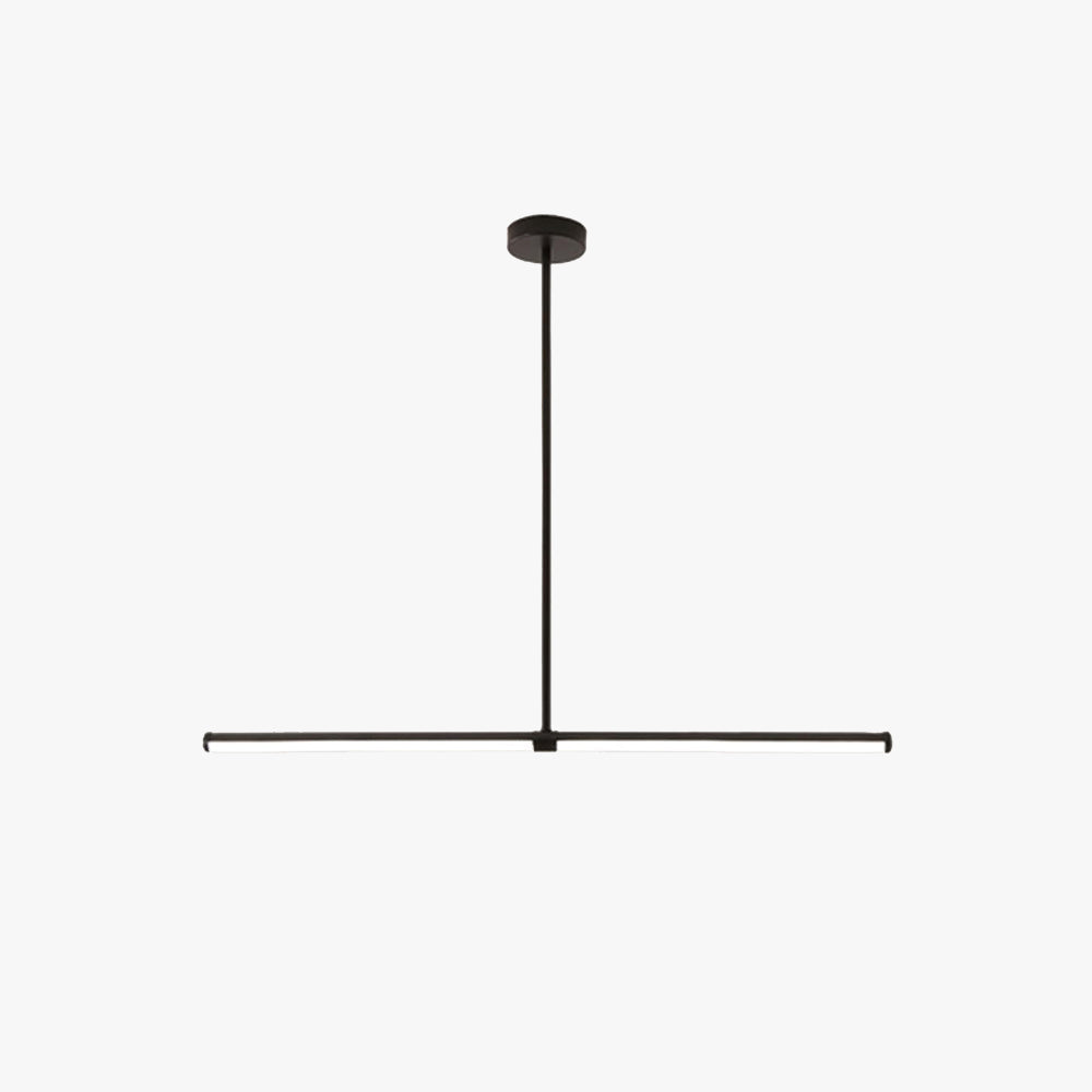 Arisha lampă suspendată neagră, minimalistă, modernă, LED, pentru sufragerie și birou