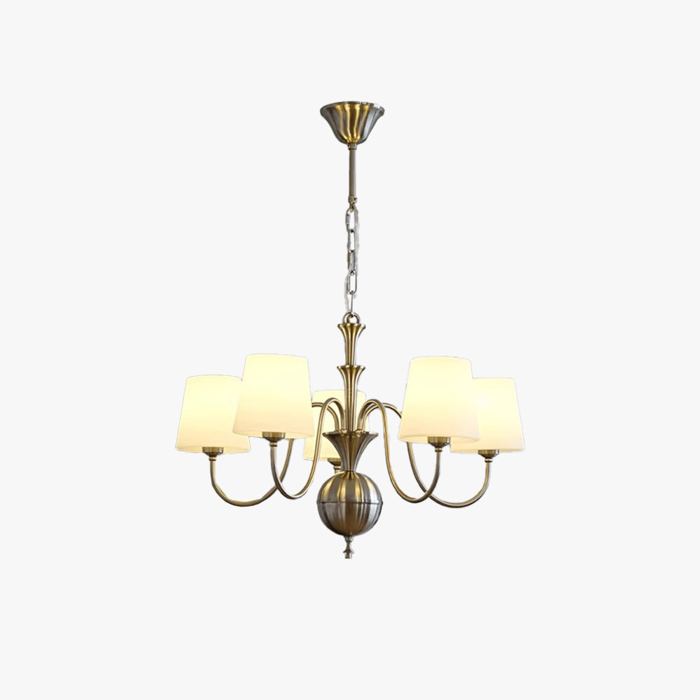 Silva candelabru din metal și sticlă, vintage, pentru birou și dormitor