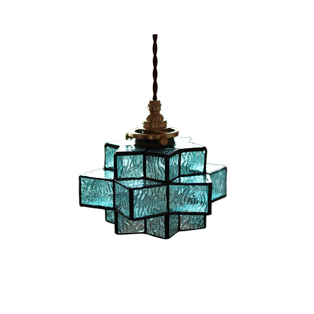 Mosaic lampă suspendată