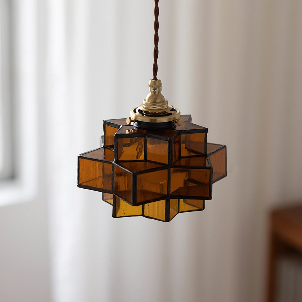 Mosaic lampă suspendată