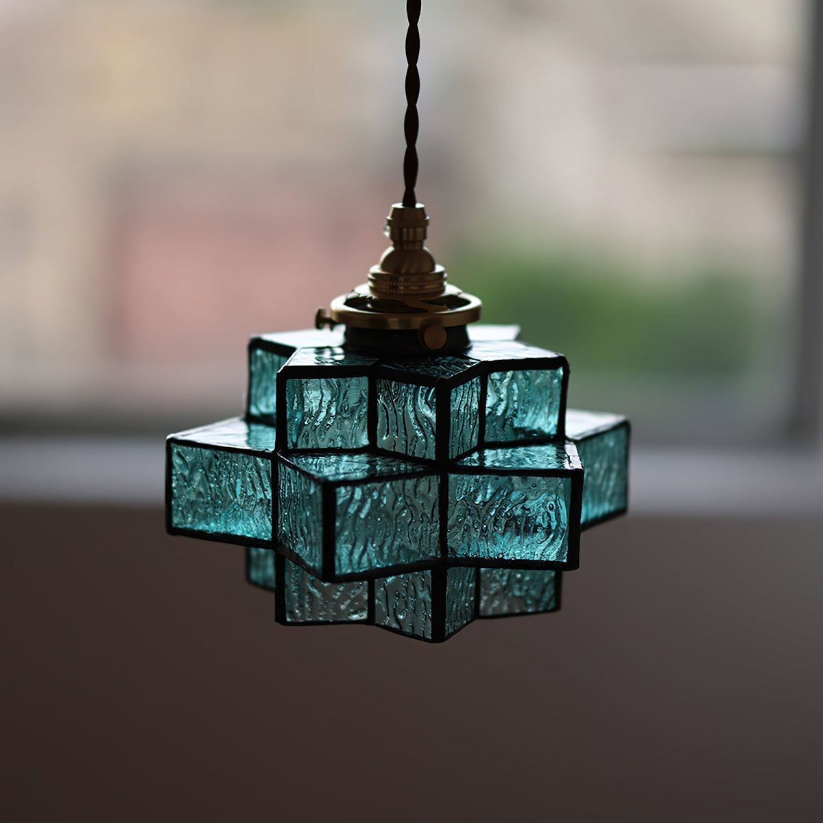Mosaic lampă suspendată