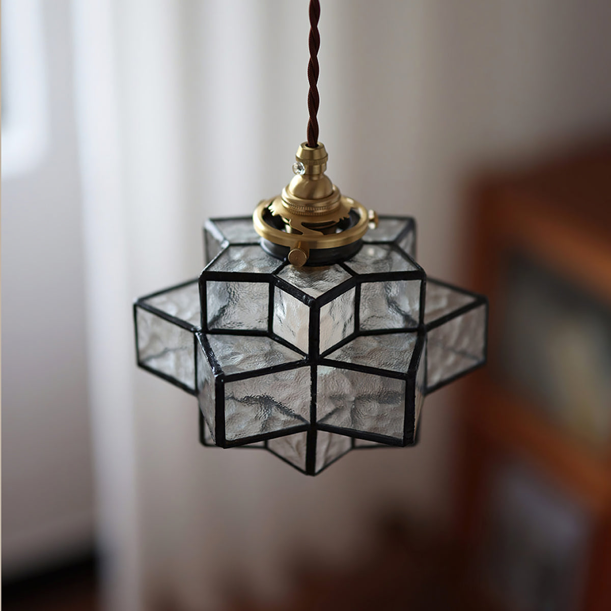 Mosaic lampă suspendată
