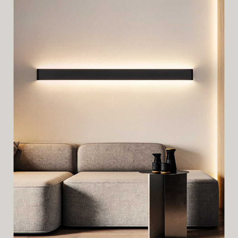 Arisha minimalist aplică de perete, negru/alb