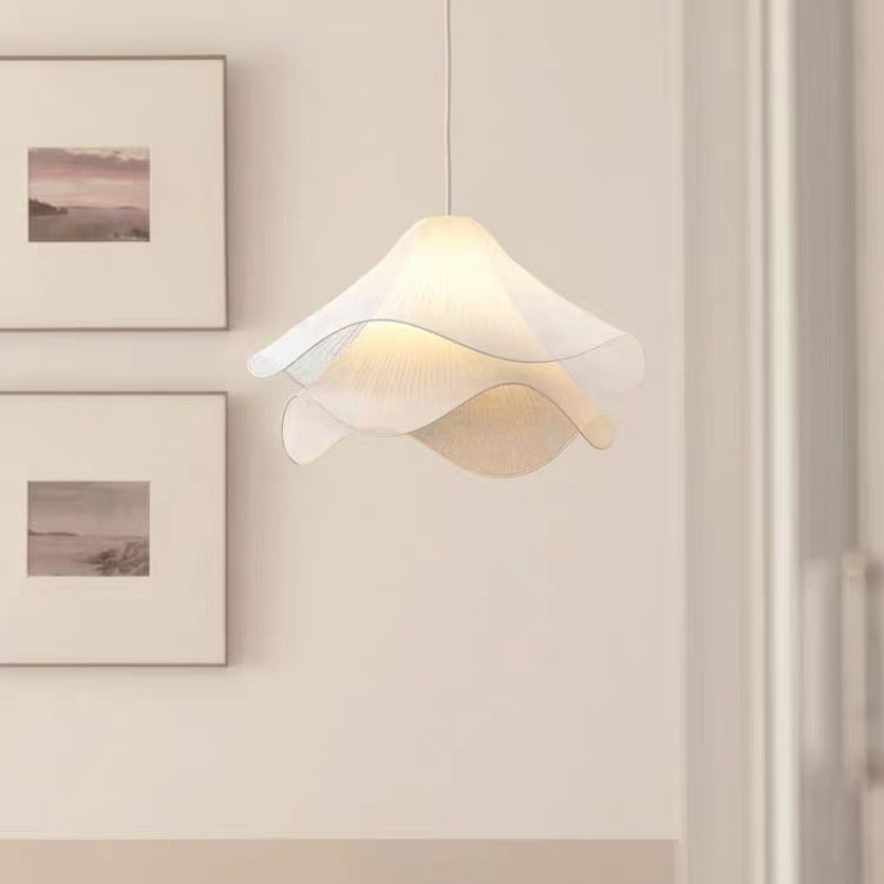 Revn lampă suspendată modernă în stil Art Deco cu formă de floare