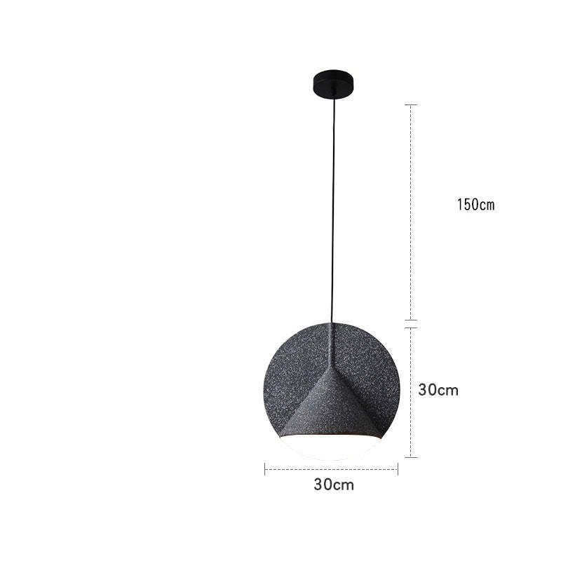 Arisha lampă suspendată modernă cu LED și abajur colorat