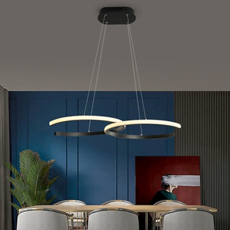Arisha modern minimalist lampă suspendată, Double-C