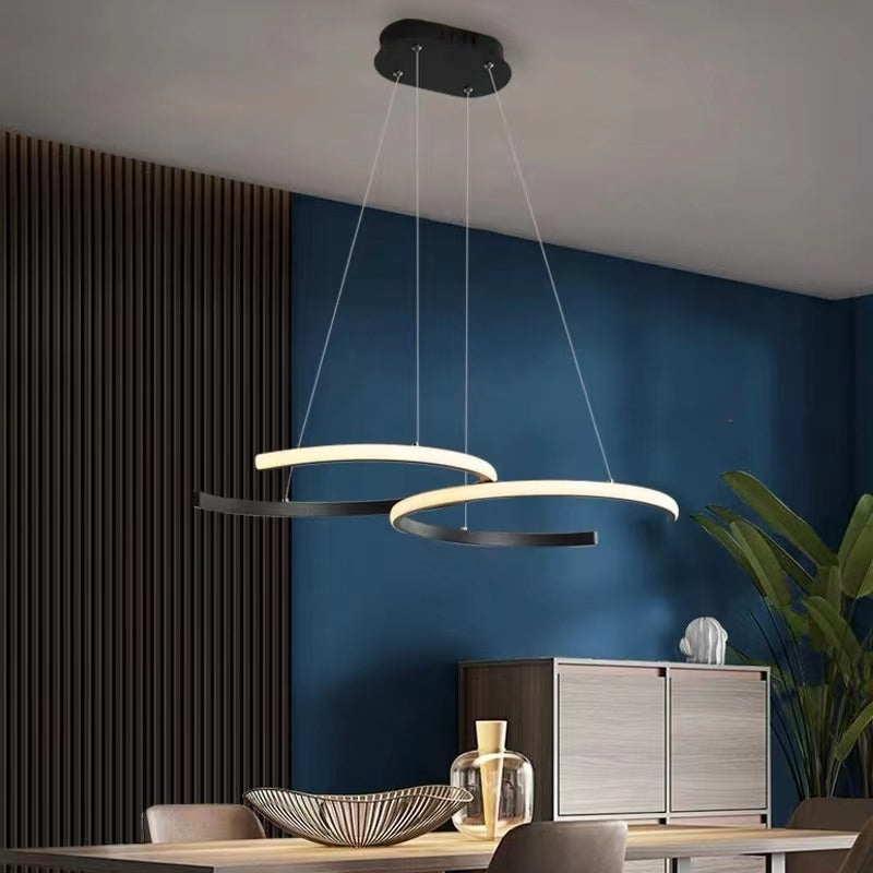 Arisha modern minimalist lampă suspendată, Double-C