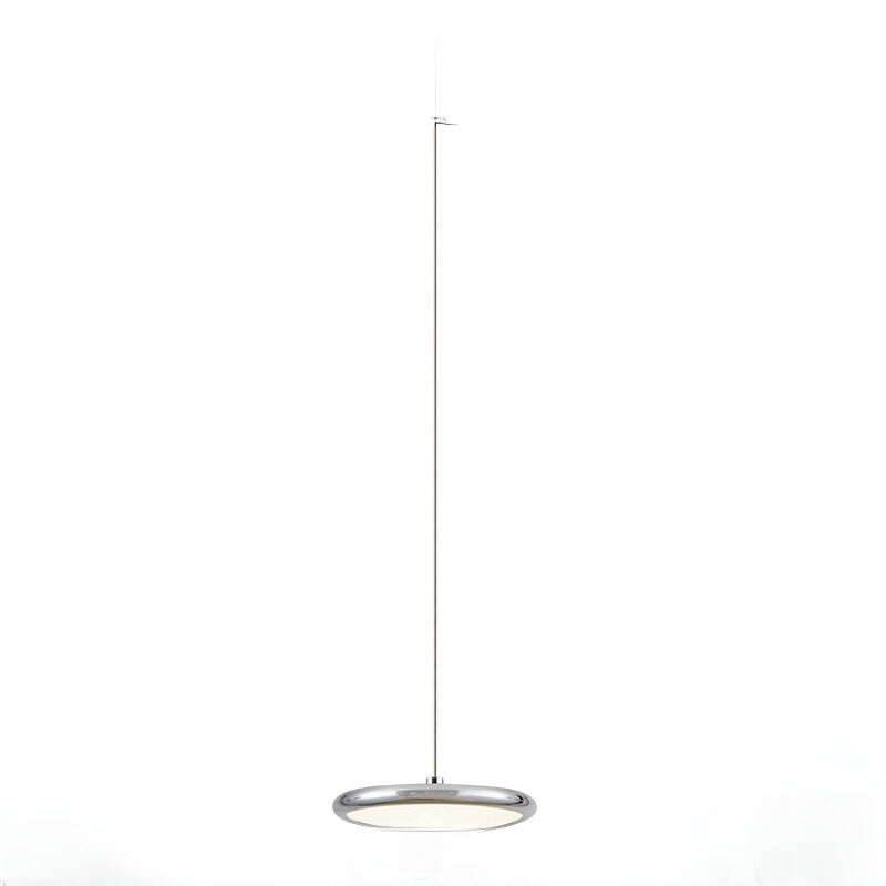 Aria lampă suspendată roșie și neagră și argintie din metal, modernă, minimalistă, pentru dormitor