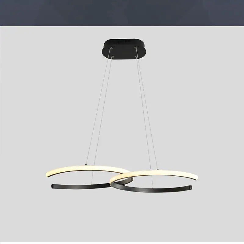 Arisha modern minimalist lampă suspendată, Double-C