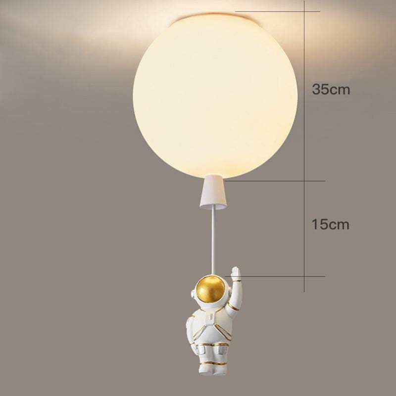 Aria Astronaut Balloon plafonieră aplicată, L 20/25/30/35cm