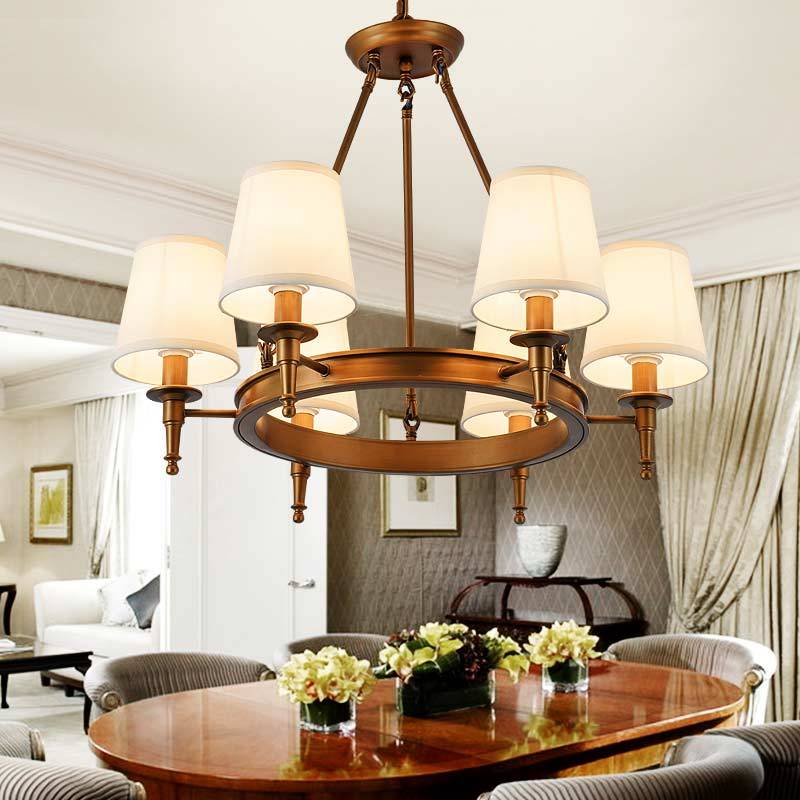 Silva candelabru vintage din metal și țesătură, culoare neagră/cupru
