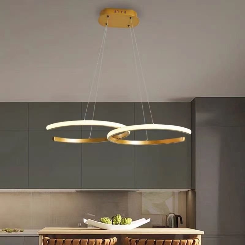 Arisha modern minimalist lampă suspendată, Double-C