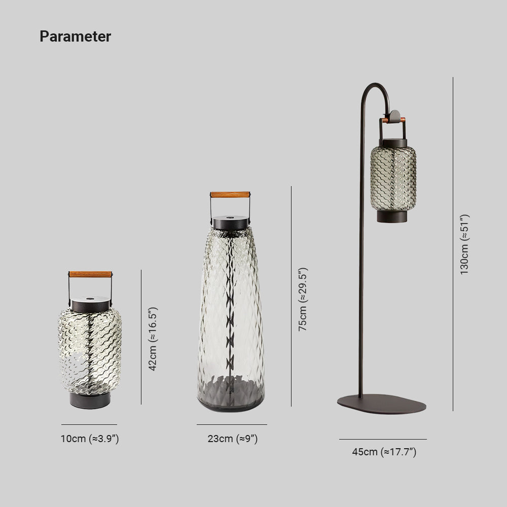 Ray lampadar Vintage metal/sticlă exterior