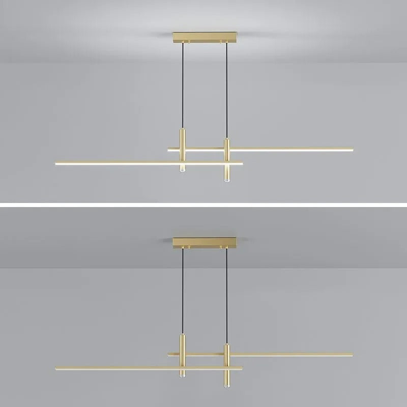 Prym lampă suspendată, modernă, liniară, pentru sufragerie