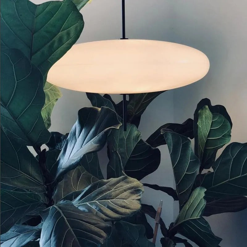 Quor lampă suspendată ovală modernă nordică