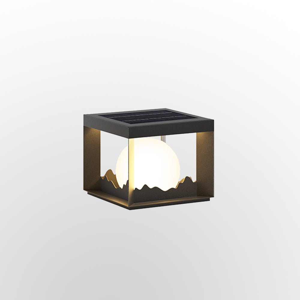 Ray modern Mountain metal Outdoor Lamp, lumină caldă