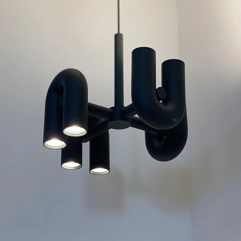 Arisha lampă suspendată modernă Linear cu 3 Formă U