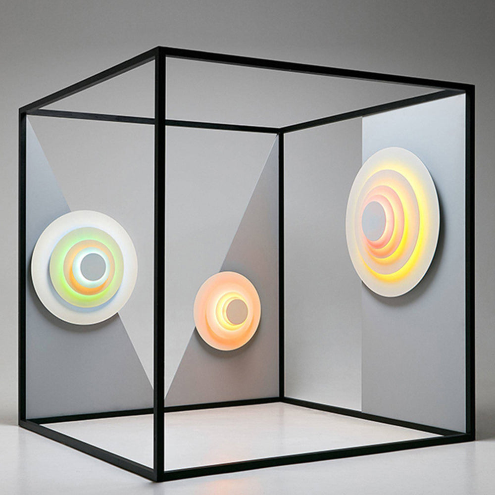 Aria Circular 3-în-1 aplică de perete cu LED colorată