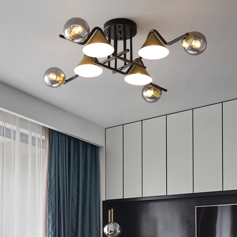 Arisha plafonieră aplicată LED Design pentru dormitor/living