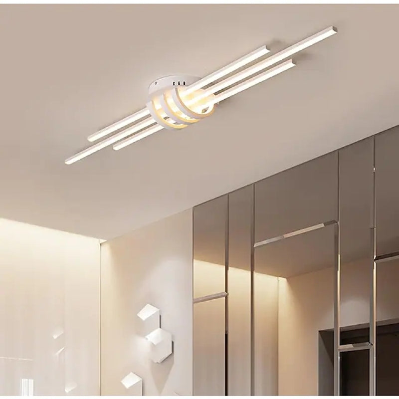 Arisha plafonieră LED modernă neagră/albă living