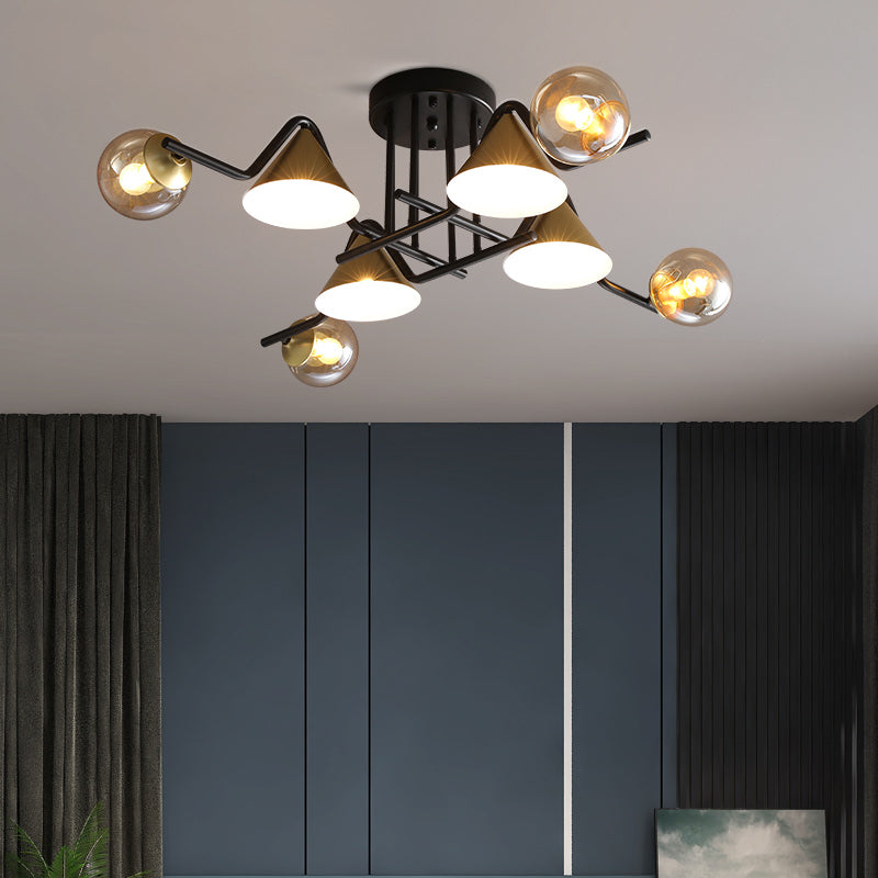 Arisha plafonieră aplicată LED Design pentru dormitor/living