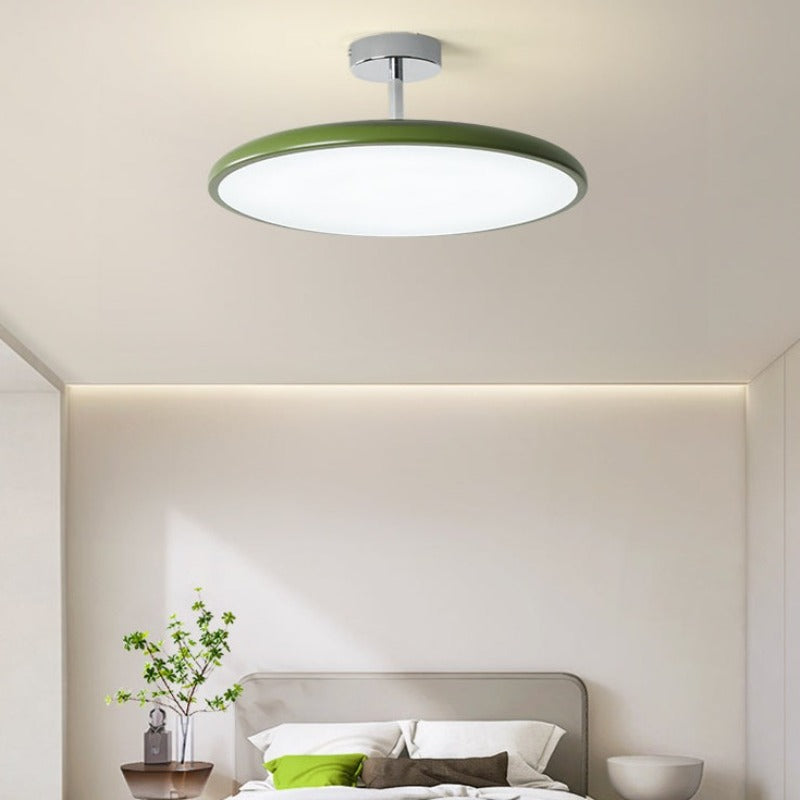 Valentina Vintage plafonieră Aplicată metal Roșu/alb/Verde LED dormitor
