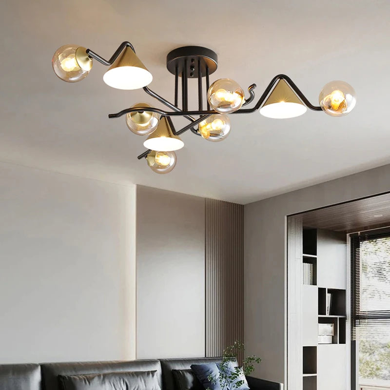 Arisha plafonieră aplicată LED Design pentru dormitor/living