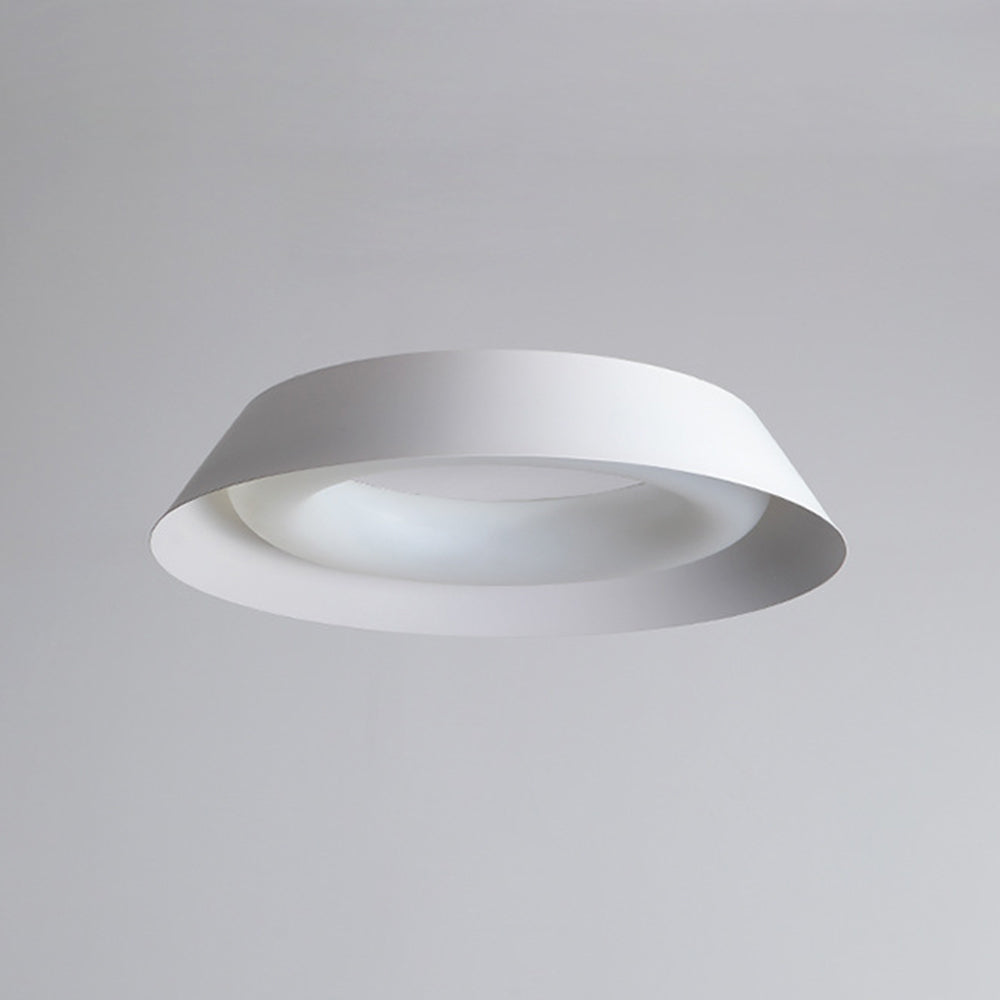 Arisha plafonieră aplicată în stil nordic din metal, alb