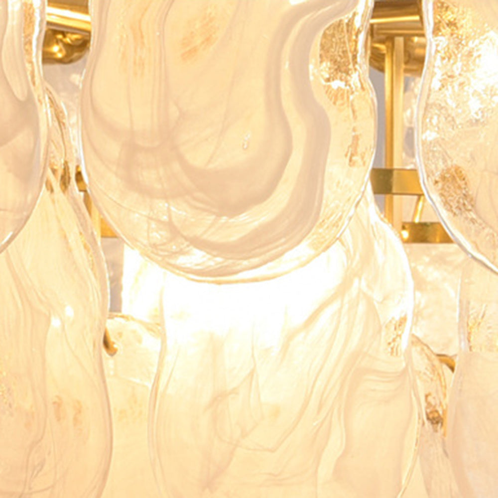 Kristy candelabru Elegant Pearl/sticlă/metal, alb