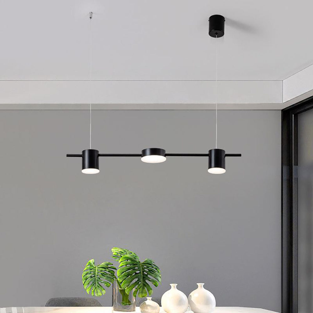 Arisha lampă suspendată minimalistă Multi metal, negru/Auri, în culoare aurie