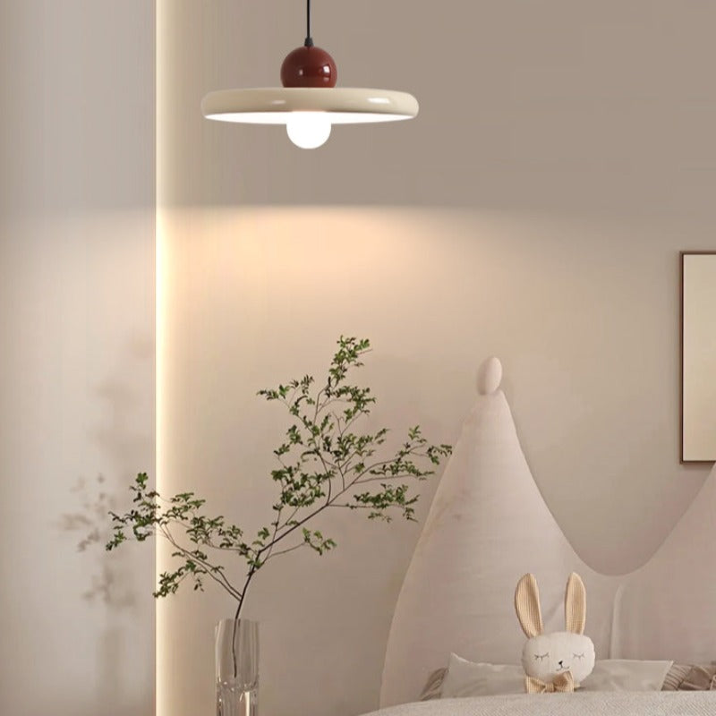 Arisha lampă suspendată decorativă modernă LED roz metal pentru living