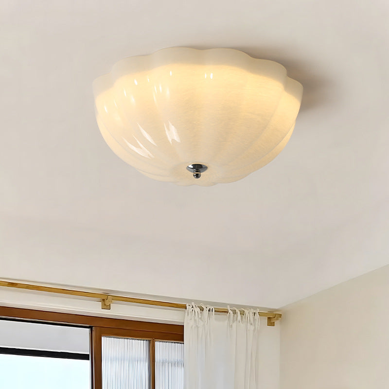 Arisha plafonieră aplicată albă, modernă, jucăușă, LED, pentru dormitor