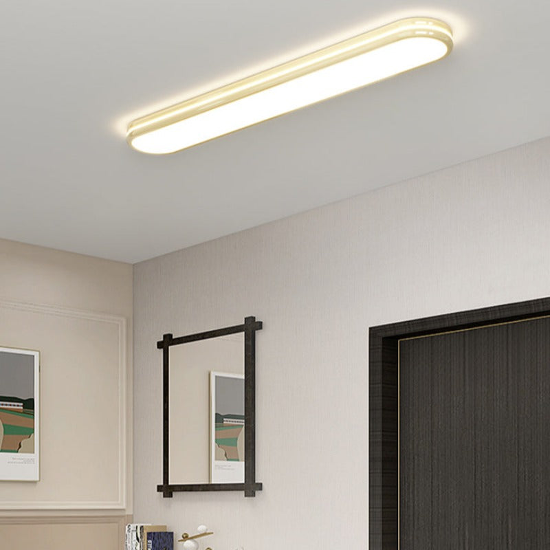 Arisha plafonieră aplicată LED modernă negru/galben/alb living